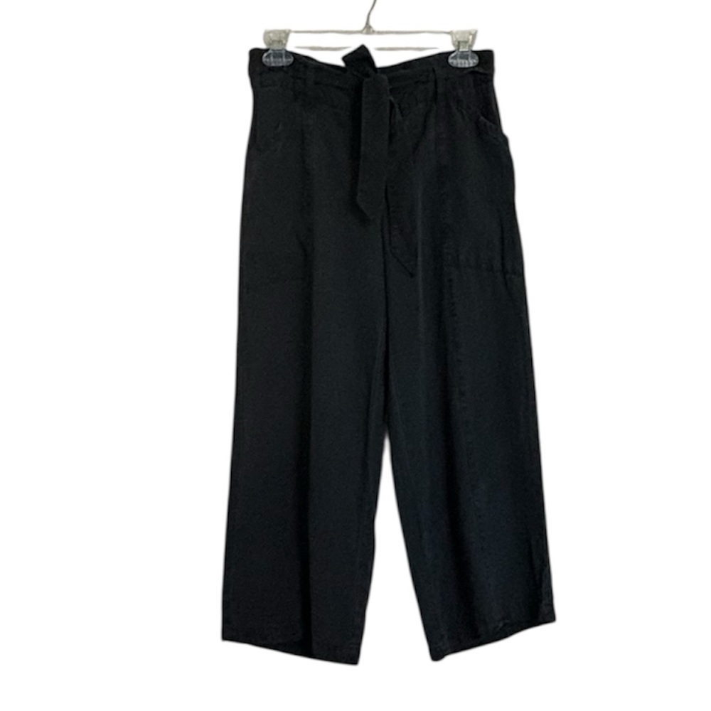 Avec Les Filles Wide Leg Cropped Trousers
